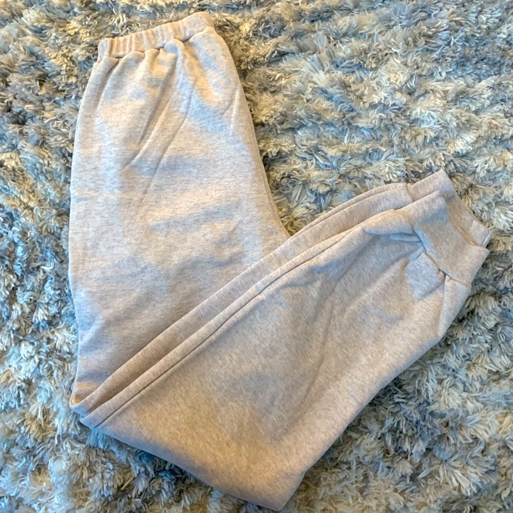 MISSGUIDED - co ord washed seam detail fleeceback 90s joggers